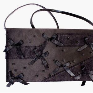 Nieman Marcus Prabal Gurung Black Elegant Clutch Wristlet